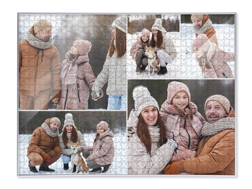 Puzzle frame for the photo puzzle 1000 pieces